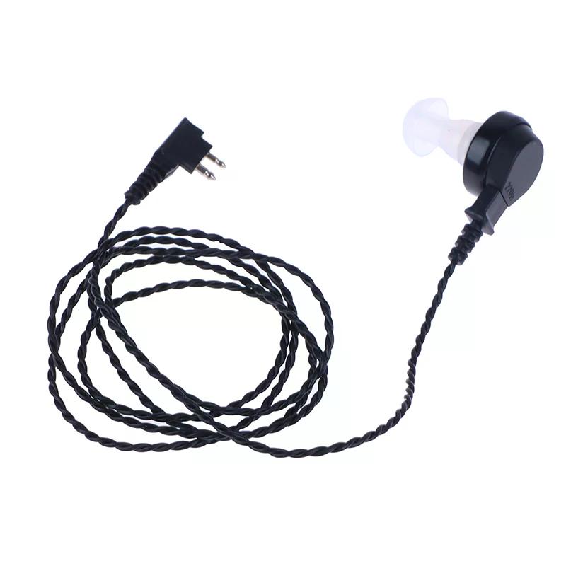 1 PCS Hearing Aid Unilateral Cord Wirebte Hearing Aid Receiver Amplifier Speaker for home and professional use