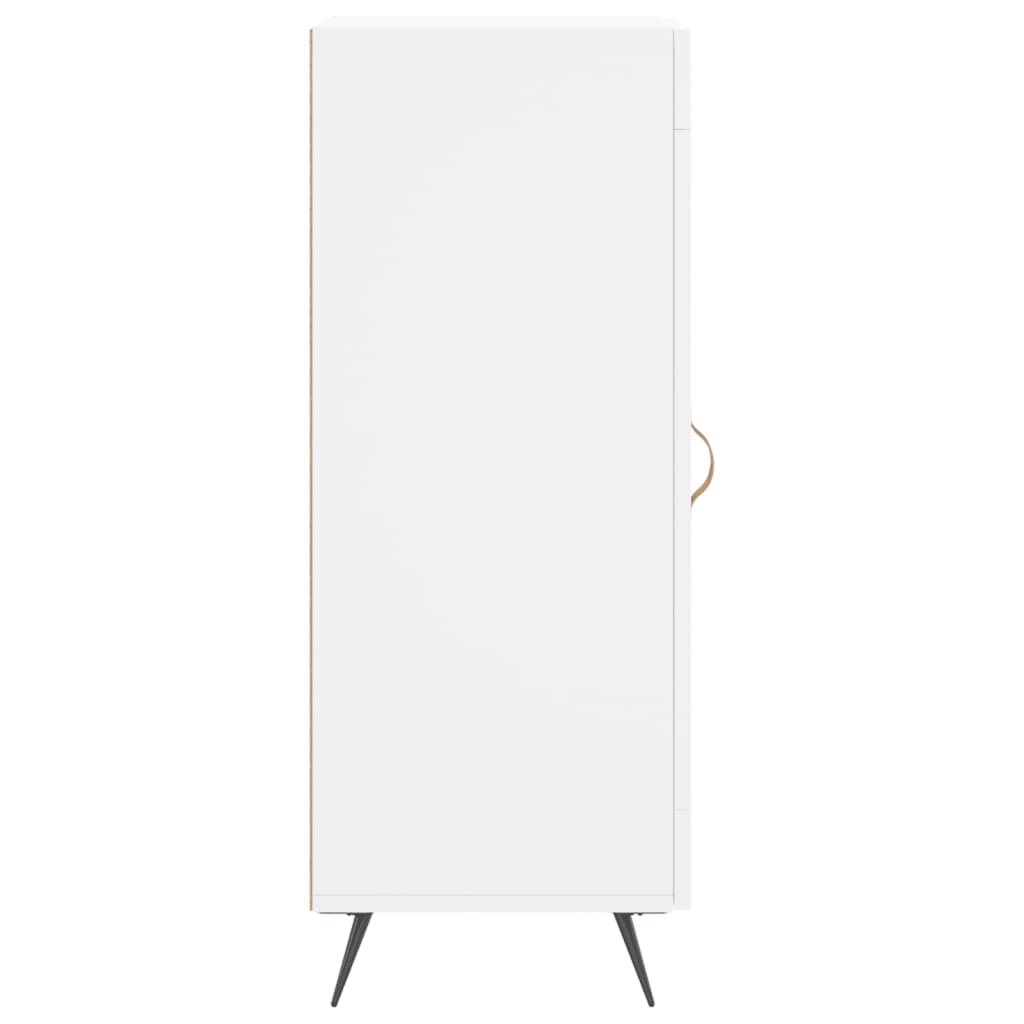 Vidaxl Cabinet, White, 34.5X34X90 Cm, Wood-Based Material