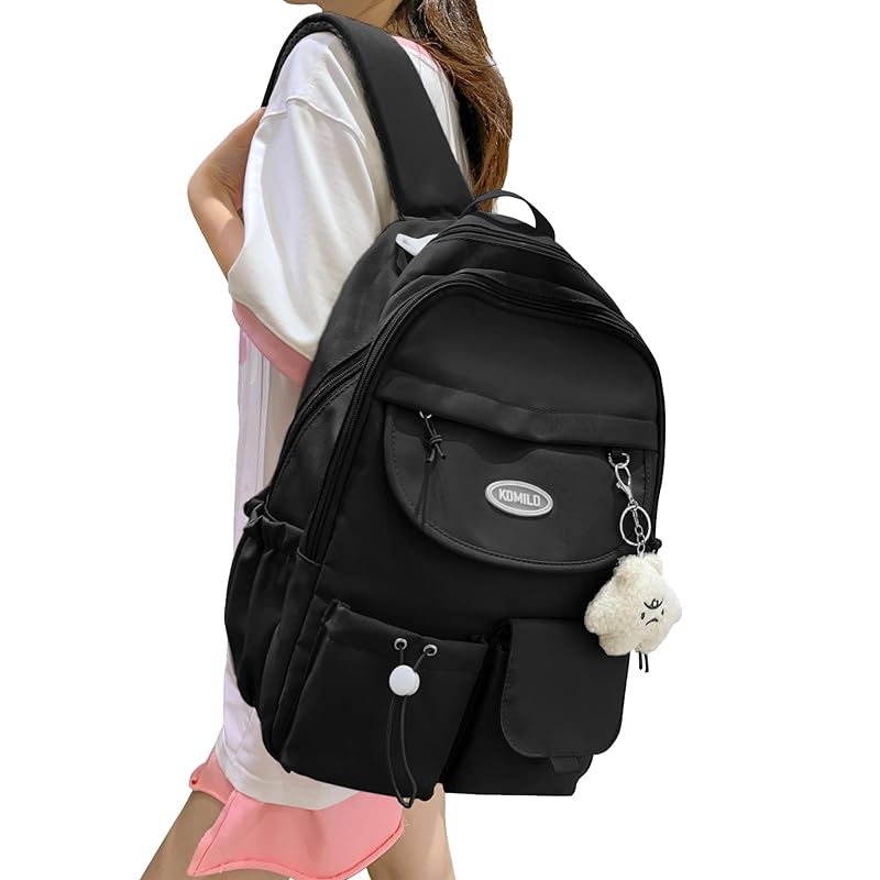 

[ZESU] backpack ladies South Korea large capacity lightweight girls Commuting to school high school student student man and woman casual bag commute