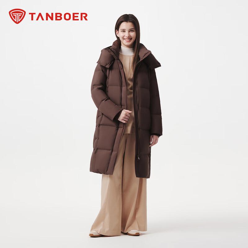 Tanboer Women's Long Loose Fit Casual Warm Down Jacket TB5530828Z