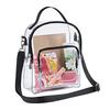Pvc Transparent Shoulder Bag Fashion Simple Clear Crossbody Bag Chest Bags Outdoor Shopping Traveling Bags For Girl Boy Gifts