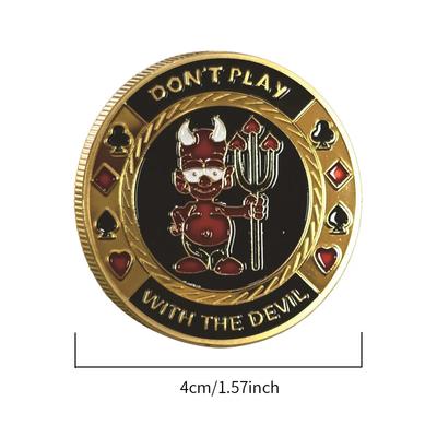 Bem-vindo ao Nevada Las Vegas Poker Chip Angel Casino Desafio Moeda de Ouro Lembrança da Sorte Token Personalizado Coleção de Moedas Presente