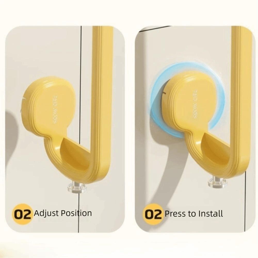 Wall Mounted Kitchen Paper Holder Suction Cup Towel Rack Toilet Roll Holder  Under Cabinet