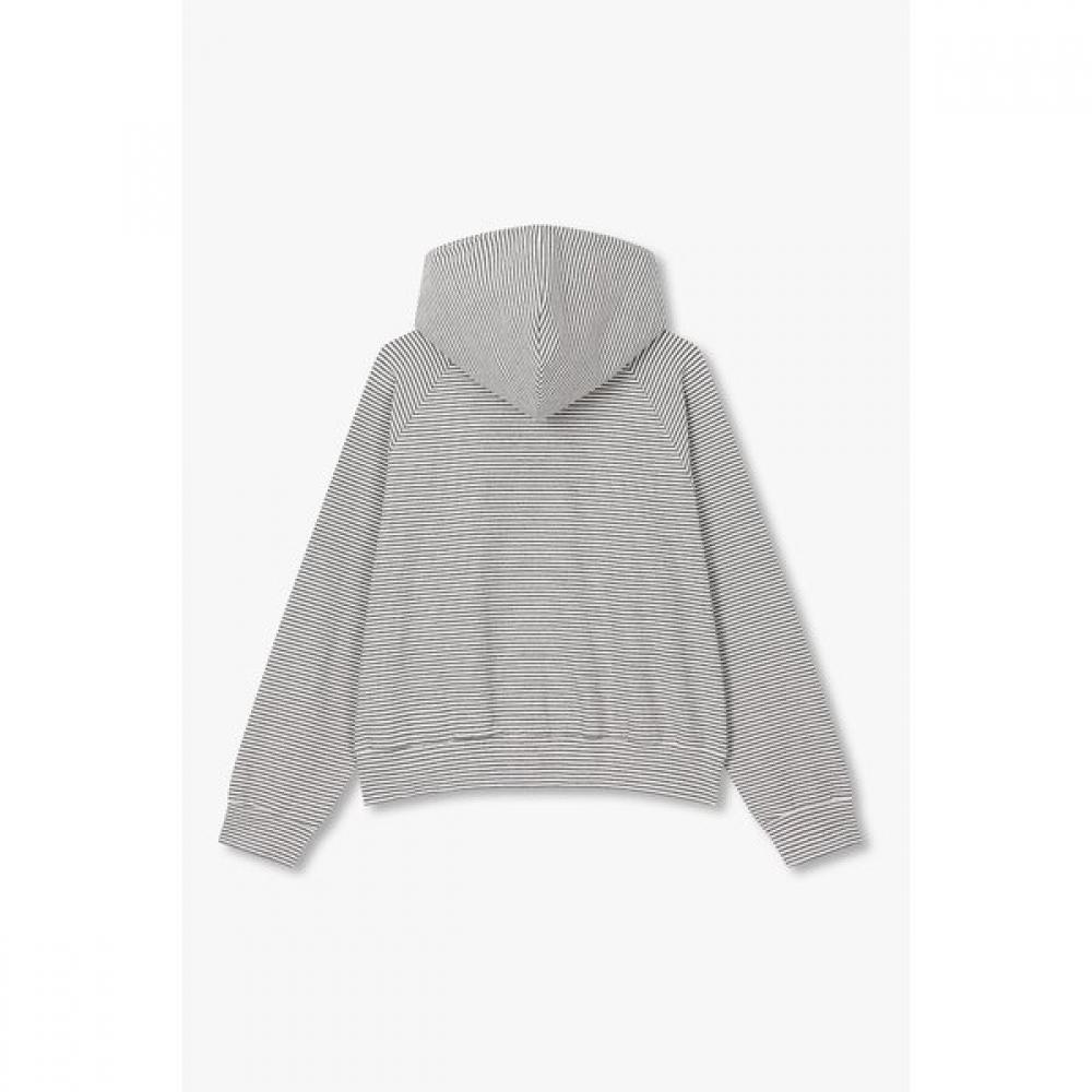 Studio Tomboy Minimal Stripe Hood Zip Up 9176313974