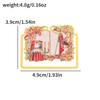 1pc Metal Hollow Bookmark High Quality Book Page Clip Reading Bookmark For Students Art Lovers
