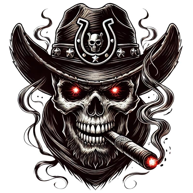 1/3/5pcs Car Skull Stickers Decorative Body Stickers Car Stickers Accessories Personalized stickers