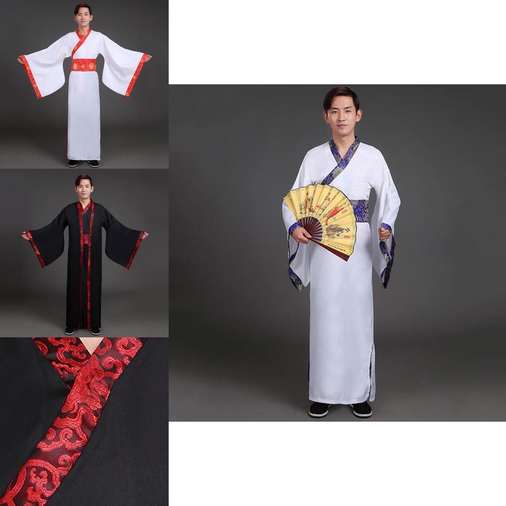 Exquisite Ancient Chinese Traditional Hanfu Costume For Men With Perfect Stitches
