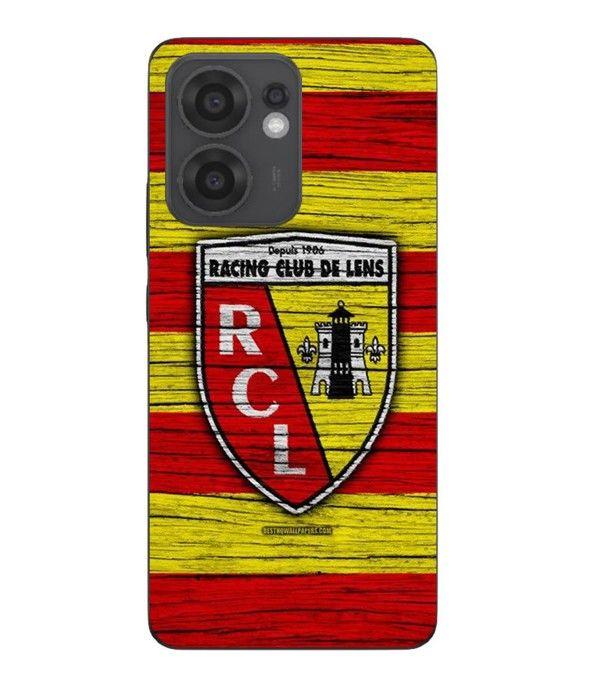Coque Maniacase Pour Oppo Reno 13F RCL LENS original jaune et rouge