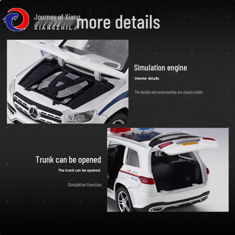 GLS 580 Police Car Alloy Model