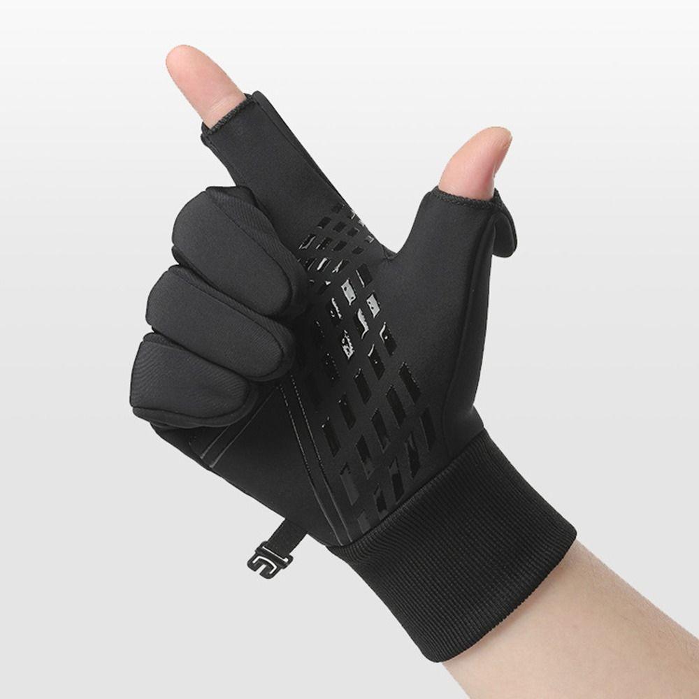 Anti-Slip Winter Gloves Touchscreen Protective Mittens Ultralight Sports Mittens  Running