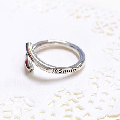 Sterling Silver Ring, Whibasmile Silver Ring, Free Size, 925 Silver