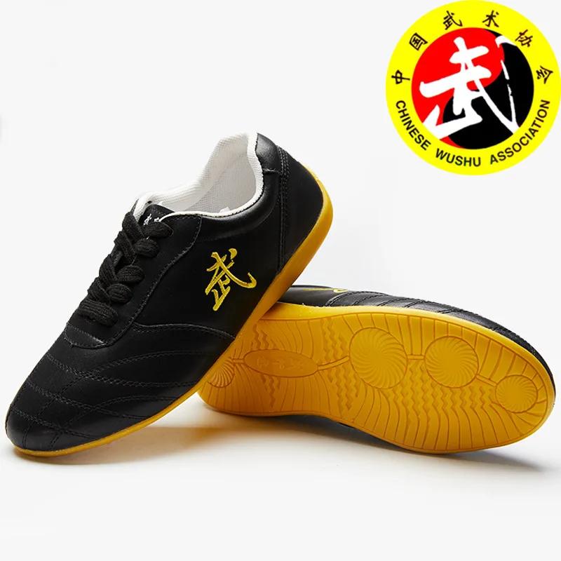 

Унисекс Обувь для тхэквондо Мужская Дышащая Эластичная Спортивная Обувь Тхэквондо Бокс Кунг-фу Тайцзи Борьба для Мужчин Начинающих 34 чёрный