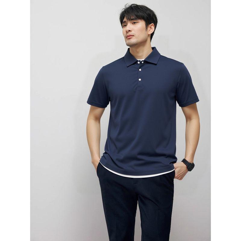Foreign Trade Export to Domestic Sales Outdoor Quick-Drying Sports Polo Shirt Men's Short-Sleeved Summer T-Shirt Foreign Trade Men's Clothing T-Shirt