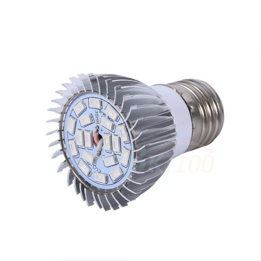 E27 10W Full Spectrum LED Growing Light Bulb Lamp For Flowers Indoor ...