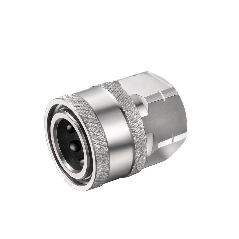 Stainless Steel 3/8 NPT Quick Connect High-Pressure Washer Fitting for Car Washers