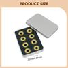 608RS9 Steel Skateboard Bearings, Highfunctional Replacement Parts for And Skating