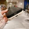 Korea Leather Texture Case For iPhone 15 14 13 12 Mini 11 Pro Max XS XR 8 7 Plus Plain Original Silicone Soft Shockproof Cover