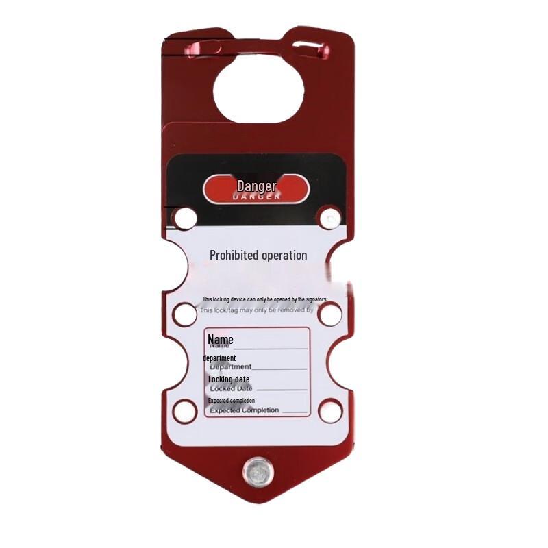JingMian Industrial Multi-Person 6-Hole Lockout Hasp