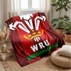 Coperta in Flanella Pile Rugby Galles Coperta Calda e Accogliente per Divano Letto Viaggio Uso in Tutte le Stagioni