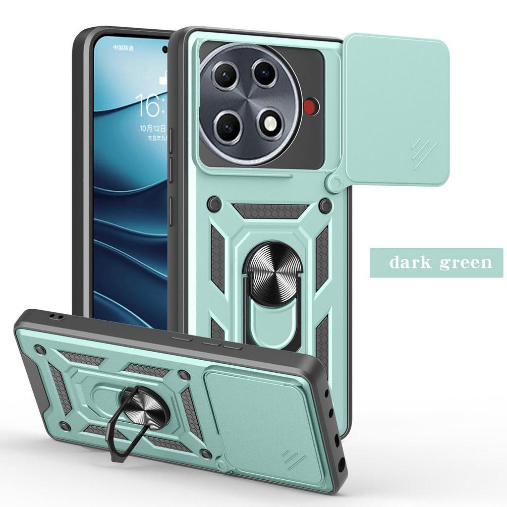 Camera Protect Case for Tecno Camon 30s Pro Tecno Camon 30S Pro Armor Hybrid Metal Ring Holder Back Cover