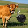 Adjustable Horse Halter Nylon Livestock Strap Animal Bridle Cow Halter with Lead  Outdoor Use