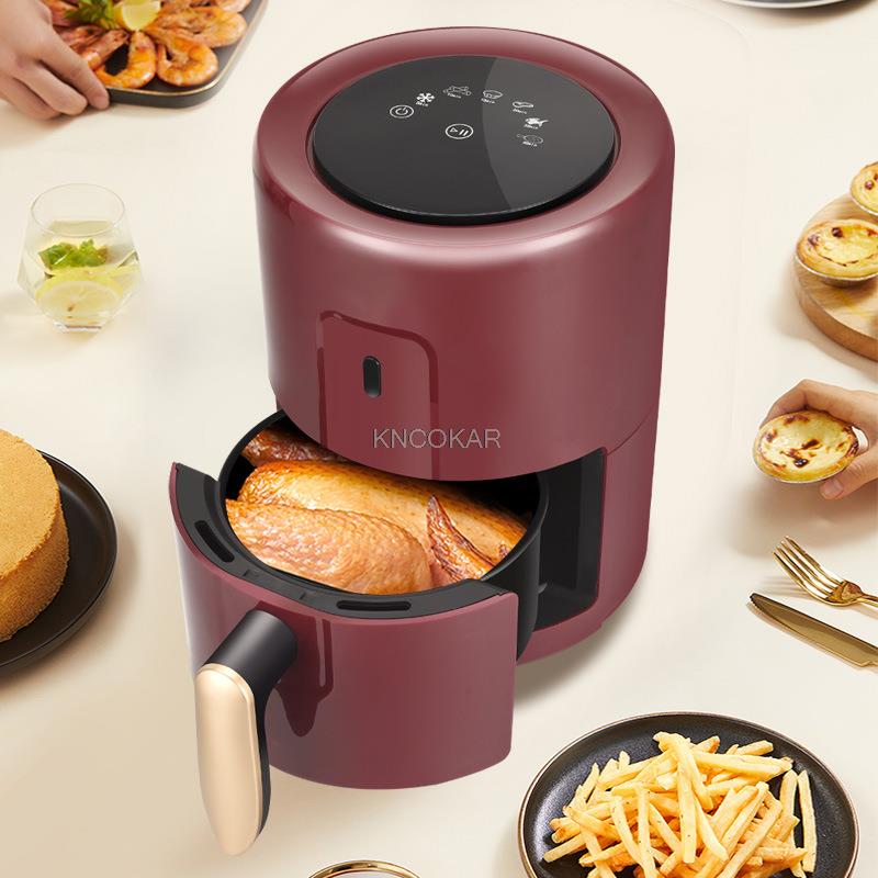 Freidora de Aire Inteligente Sin Aceite Automática Completa Multifunción Máquina de Papas Fritas Horno Integrado Aire Caliente Vapor Freidora Eléctrica