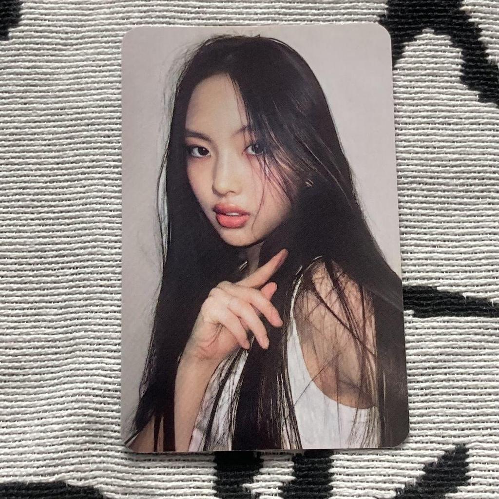[USED] NewJeans NewJean Song Festival Haein OMG SBS Sanok Trading Card