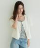 Ferv Summer Tweed Half Jacket - Ivory