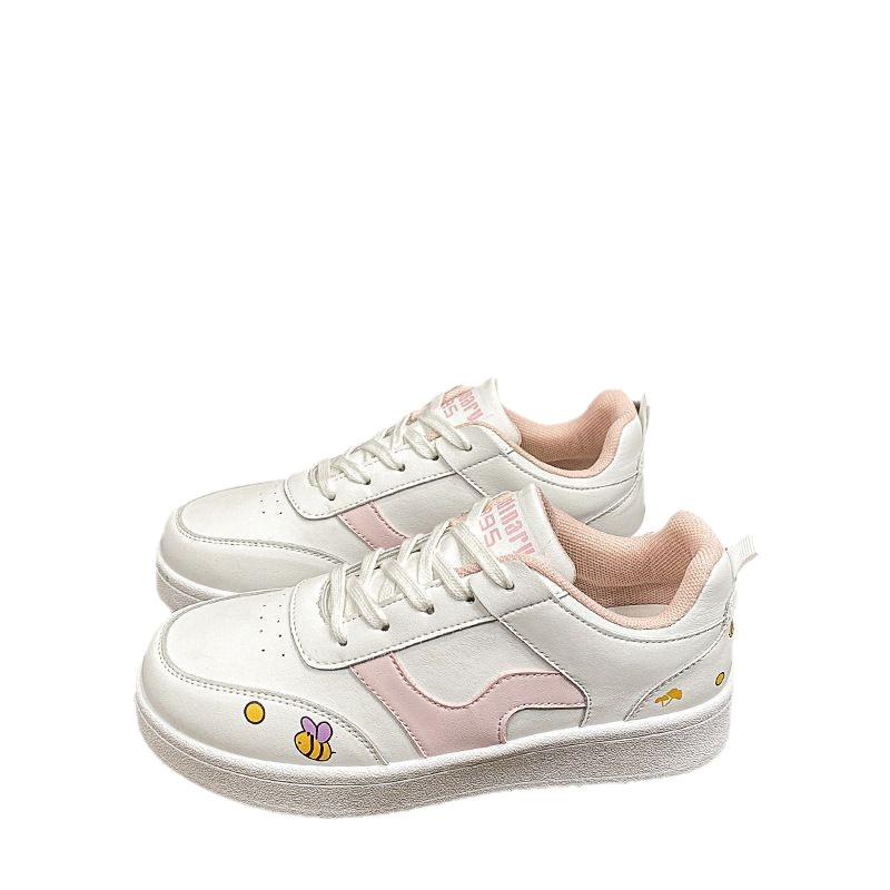 Little White Shoes Flat Casual 2025 New Korean Version Spring and Autumn Fashion Versatile Sports Shoes Comfortable Non-slip Light Mouth Women's Shoes