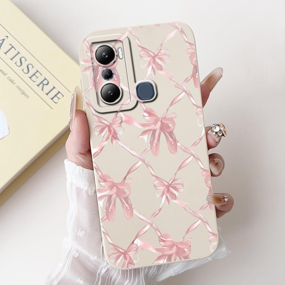 For Infinix Hot 20i Case X665C X665E Cover Silicone Soft Phone Case For Infinix Hot 20i 20 i Fundas Coque 6.6" Shockproof Bumper