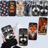UP4 Animal Raccoon Fox New High-End Shell Phone Case for Xiaomi Poco C40 C50 C51 C55 C65 C71 C75 F3 F5 F6 F7 M2 M3 Pro Ultra