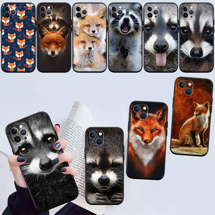 UP4 Animal Raccoon Fox New High-End Shell Phone Case for Xiaomi Poco C40 C50 C51 C55 C65 C71 C75 F3 F5 F6 F7 M2 M3 Pro Ultra