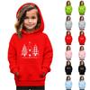 Sweatshirts For Teen Girls Hoodies Long Sleeve Drawstring Pullover Cute Oversized Hoodie Christmas Day