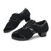 New Adult Women Soft Sole Professional Indoor Latin Dance Teacher Shoes Low Heel Comfortable Dance Shoes