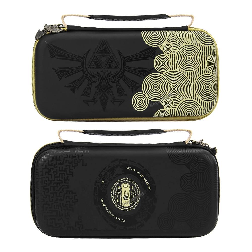 

НОВАЯ портативная сумка для хранения, чехол для Nintendo Switch OLED, дорожный жесткий чехол для карт памяти, игровой аксессуар NS Switch чёрный