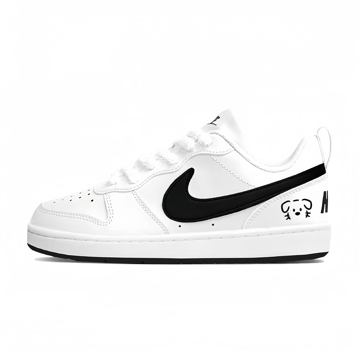 

Nike Court Borough Artificial Leather Slip Resistant, Abrasion Resistant, Lightweight, Breathable Low top DV5456-104(team1968-) 36.5