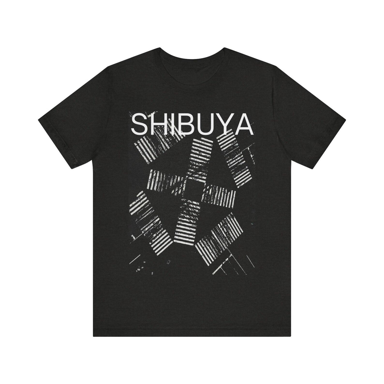 Shibuya Cityscape Graphic Tee | Tokyo street crosswalk design 2XL