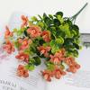 Artificial Flowers Bunch UV Resistant Artificial Plants Outdoor Faux Flowers