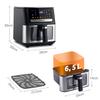 Friggitrice ad aria 6,5L Berdsen 1700W Bd-655 Nero