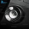 Real Hard Dry Carbon Fiber for Chevrolet Camaro 2010 2011 2012 2013 2014 2015 Car Ignition Key Start Ring Sticker Interior Trim