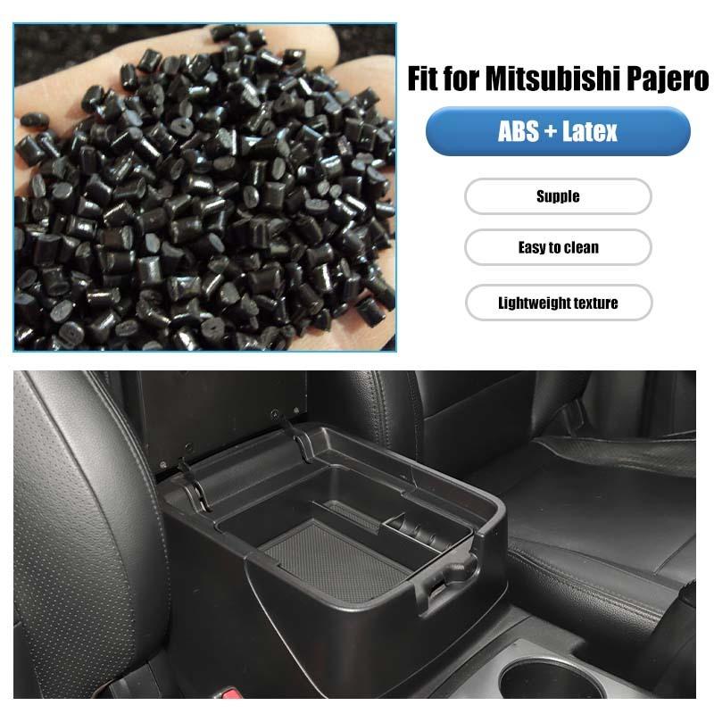 Fit For Mitsubishi PAJERO 2007-2021 Car Armrest Storage Box Organizer Container Stowing Tidying Accessories