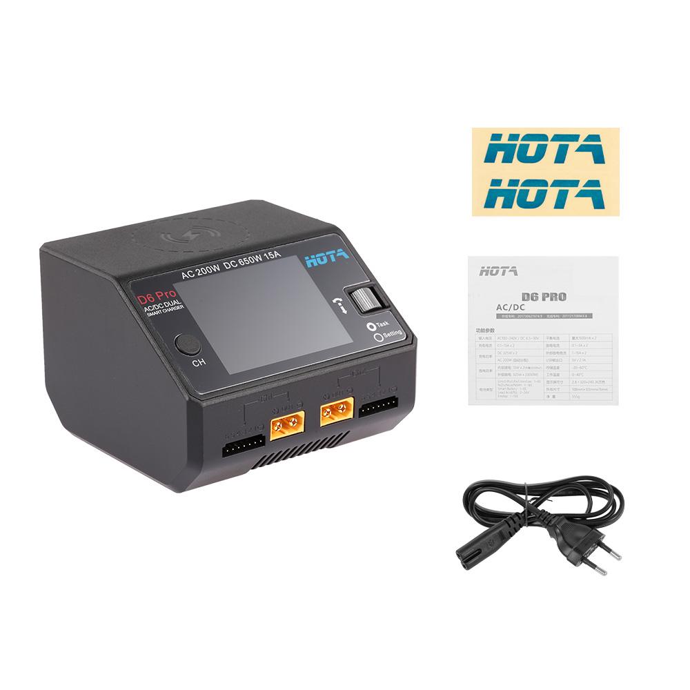 HOTA D6 Pro AC 200W DC 650W 15A Charger With Wireless Charging for Toys ...