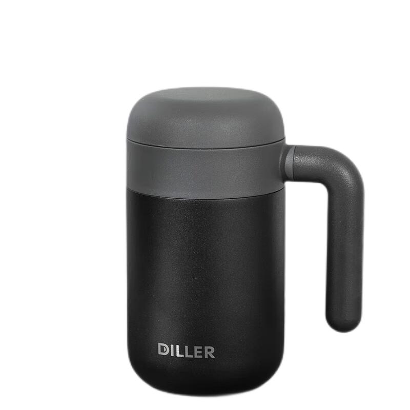 Dileber Tea Infuser Thermos Mug with Handle