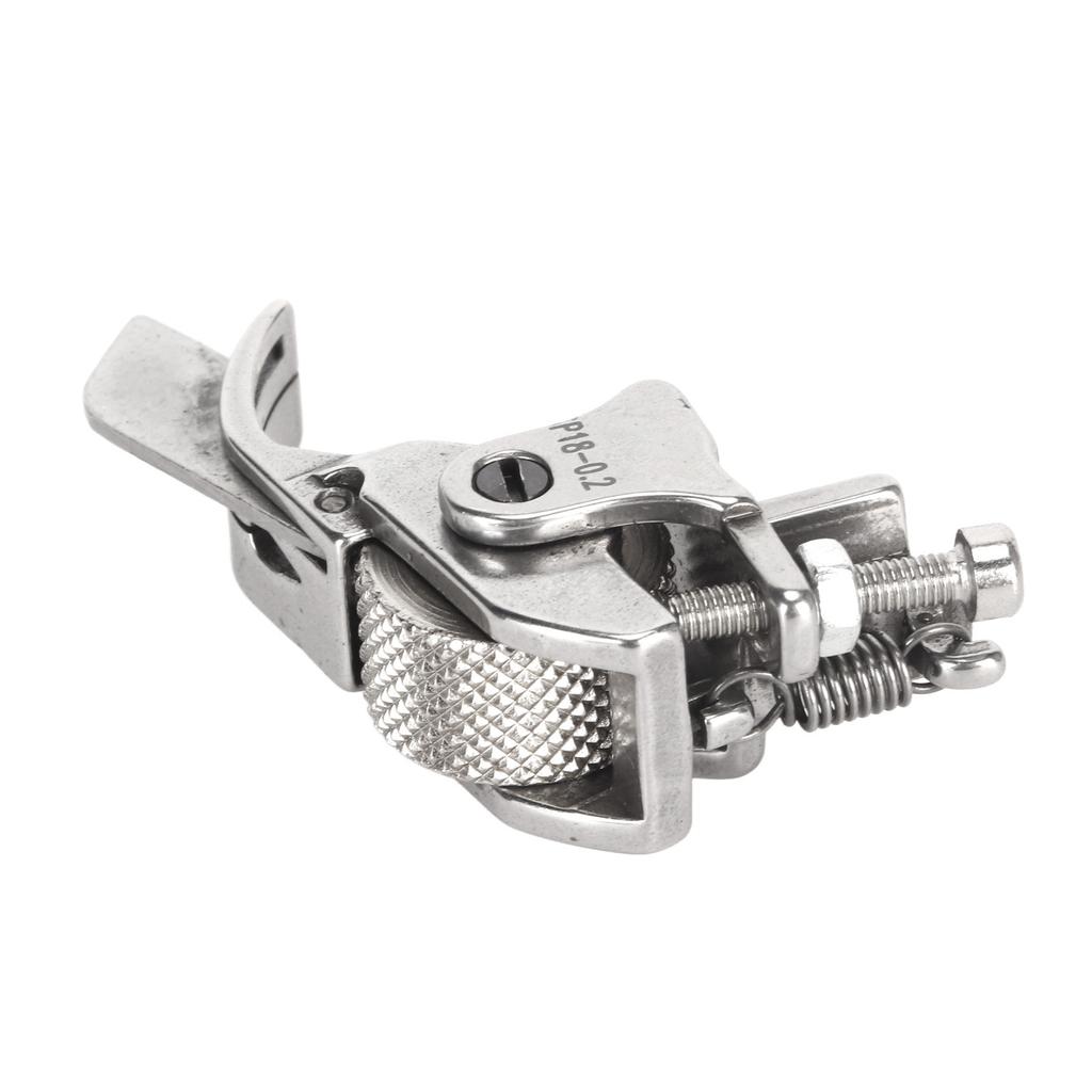 Metal Wheel Presser Foot Stainless Steel Portable Twist Roller Presser Foot for Curtain Sofa Velvet
