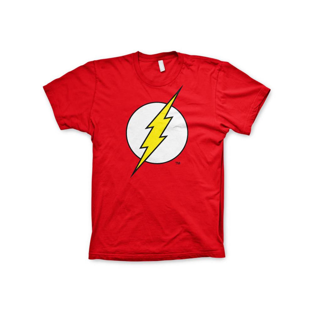 Officially Licensed The Flash Emblem Men S T-Shirt S-XXL Sizes L