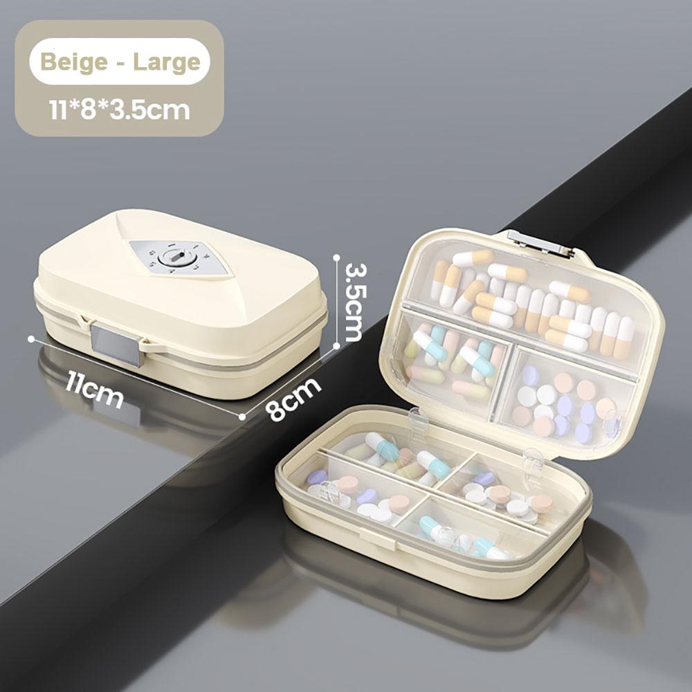 SW 7 Grids Pill Storage Box Portable Travel Medicine Box One Week 7 Days Daily Organizer Pills Case Jewelry Box Pill Container