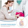 Artibetter Laundry Scent Booster Beads 50pcs In-Wash Fragrance Booster Laundry Freshener Beads Fabric Softener for Washer (Mixed Color)