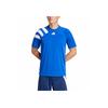 Adidas Fortore23 Jsy Fashion Breathable Logo Casual Short Sleeve T-Shirt Men Tops Blue IT5656