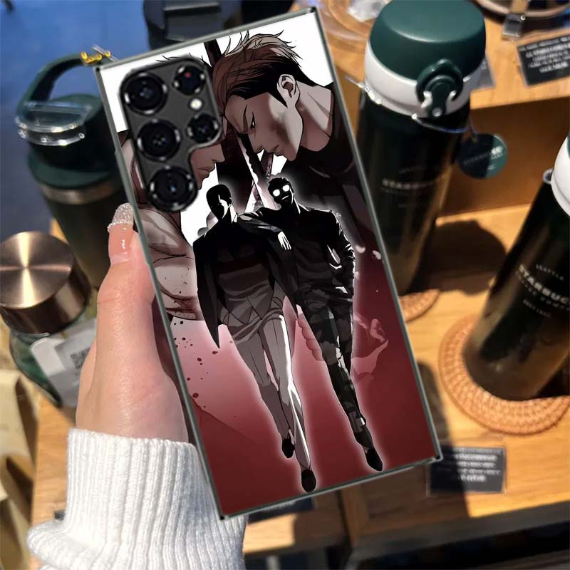 

Jonggun Lookism Cases Phone Case for Samsung Galaxy S26 Ultra S25 Edge S24 S23 FE S21 Plus S20 S22 S10 Cover TPU Capa Shell Sho Samsung S26 Ultra 5G