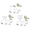 Electric Vegetable Chopper with Storage Box Egg Beater Cordless Mini Food Processor for Fruits Potatoes Handheld Efficient Kitchen Tool